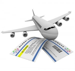 E-Tickets and Airplane