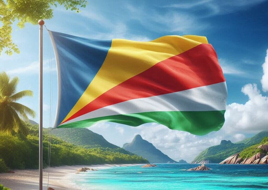 drapeau des Seychelles